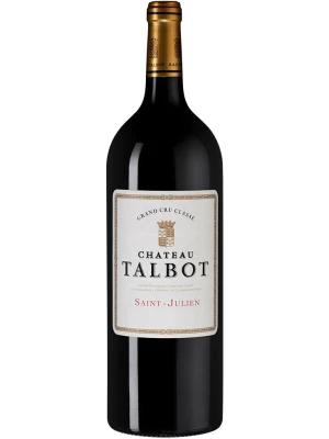 Вино Chateau Talbot, St-Julien AOC 4-me Grand Cru Classe 2015, 3 л