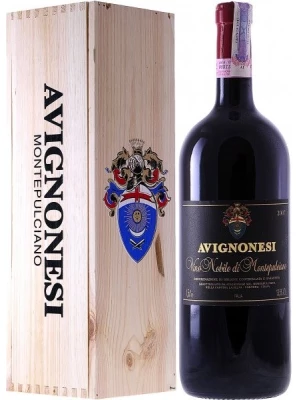 Вино Avignonesi, Vino Nobile di Montepulciano, wooden box 3 л