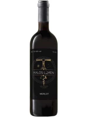 Вино Kalos Limen Merlot 2021, 0.75 л