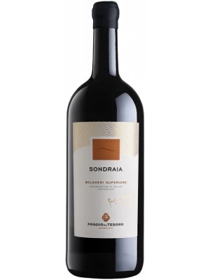 Вино Poggio al Tesoro, Sondraia, Bolgheri Superiore DOC 2018, 1.5 л