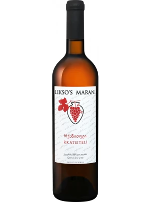 Вино Batono, Lekso's Marani Rkatsiteli Qvevri 2019, 0.75 л