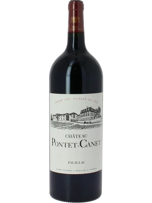 Вино Chateau Pontet-Canet, Pauillac AOC 5-me Grand Cru Classe 2013, 1.5 л