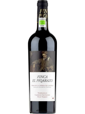 Вино Finca El Piqarazo Tempranillo-Cabernet Sauvignon-Petit Verdot, Tierra de Castilla IGP 2021, 0.75 л