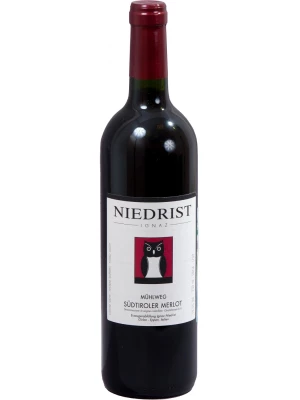 Вино Niedrist, Muhlweg Merlot, Sudtiroler DOC 2015, 0.75 л