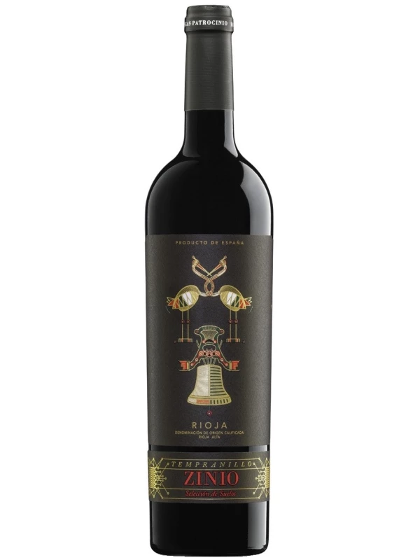 Patrocinio, Zinio Seleccion de Suelos, Rioja DOCa, woden box