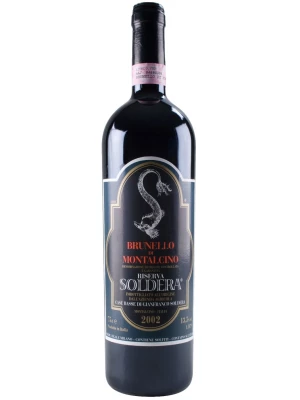 Вино Case Basse, Brunello di Montalcino Riserva Soldera DOCG 2002, 0.75 л