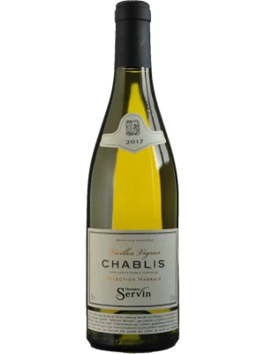 Вино Domaine Servin, Chablis Vieilles Vignes Selection Massale AOC 2017, 0.75 л