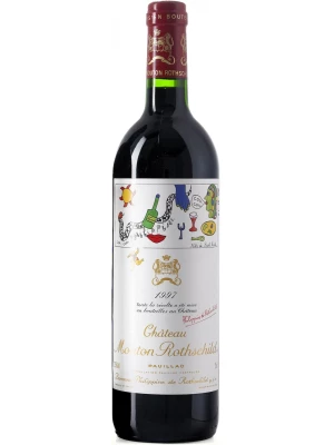 Вино Chateau Mouton Rothschild, Pauillac AOC Premier Grand Cru Classe 1997, 1.5 л