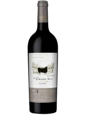 Вино Le Grand Noir Malbec, Pays d'Oc IGP 2019, 0.75 л