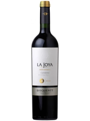 Вино Bisquertt, La Joya Gran Reserva, Carmenere, Colchagua Valley DO 2017, 0.75 л