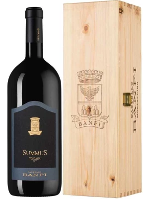 Вино Banfi, SummuS, Toscana IGT, wooden box 2019, 1.5 л
