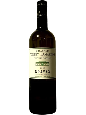 Вино Chateau Pontey Lamartine, Cuvee les Parcelles Blanc, Graves AOC 2017, 0.75 л