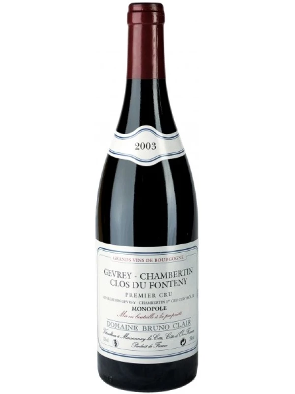 Domaine Bruno Clair Gevrey-Chambertin Premier Cru Clos du Fonteny