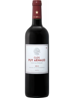 Вино Clos Puy Arnaud, Cuvee Les Ormeaux, Cotes de Bordeaux AOC 2014, 0.75 л