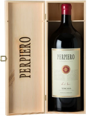 Вино Tenuta Moraia, Perpiero, Toscana IGT, wooden box 2016, 3 л