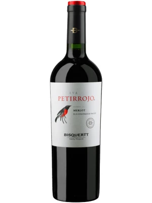 Вино Bisquertt, Petirrojo Reserva, Merlot, Colchagua Valley DO 2013, 0.75 л