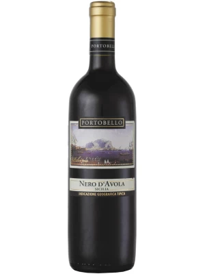 Вино Vinispa, Portobello Nero d'Avola, Terre Siciliane IGT 2020, 0.75 л
