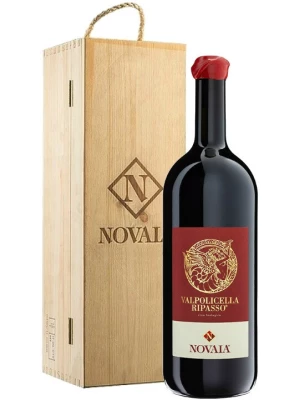 Вино Novaia, Valpolicella Ripasso Classico Superiore DOC, wooden box 2016, 1.5 л