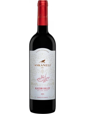 Вино Askaneli Brothers, Alazany valley Red Semi-Sweet 0.75 л
