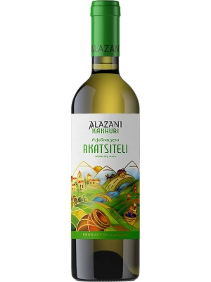 Вино Alazani, Kahuri Rkatsiteli 2018, 0.75 л