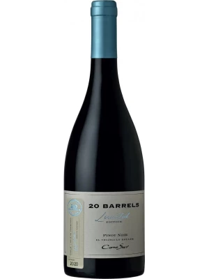 Вино Cono Sur, 20 Barrels Pinot Noir, Limited Edition, Casablanca Valley DO 2020, 0.75 л