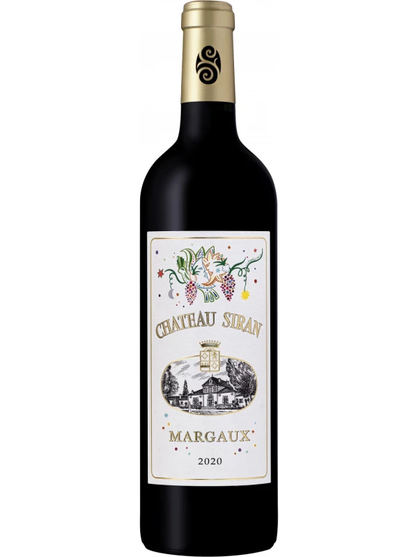 Chateau Siran, Margaux AOC, wooden box
