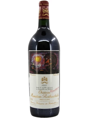 Вино Chateau Mouton Rothschild, Pauillac AOC Premier Grand Cru Classe 1998, 1.5 л