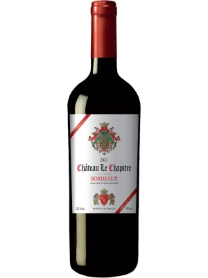 Вино Chateau Le Chapitre, Bordeaux AOC Rouge 2021, 0.75 л
