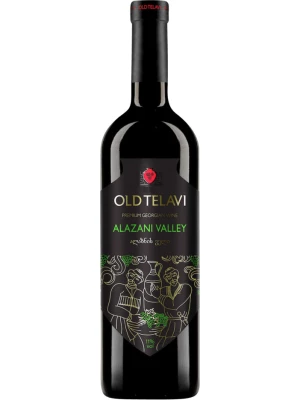 Вино Kakhuri, Old Telavi Alazani Valley White Semi-Sweet 0.75 л