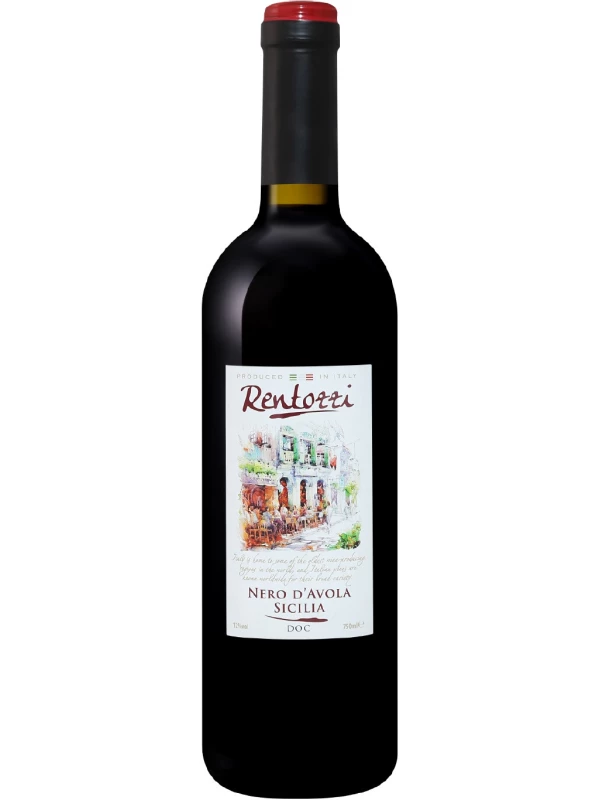 Villa degli Olmi, Rentozzi Nero d'Avola, Sicilia DOC