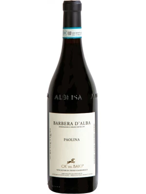 Вино Ca' del Baio, Barbera d'Alba Paolina DOC 2020, 0.75 л