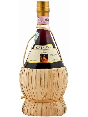 Вино Chianti DOCG Caretti, in Fiasco 0.75 л