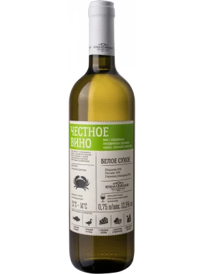 Вино Честное Вино Белое 0.75 л