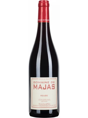 Вино Domaine de Majas Rouge, Cotes Catalanes IGP 2017, 0.75 л