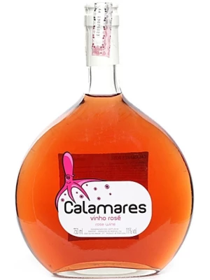 Вино Calamares Rose, flat bottle 0.75 л