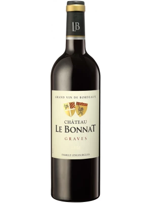 Вино Chateau Le Bonnat, Graves AOC Rouge 2019, 0.75 л
