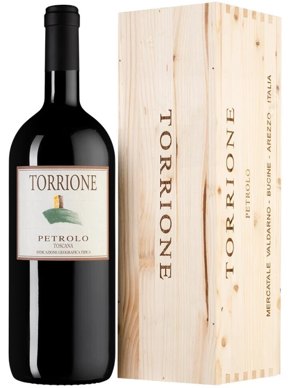 Torrione, Val d'Arno di Sopra DOC, wooden box