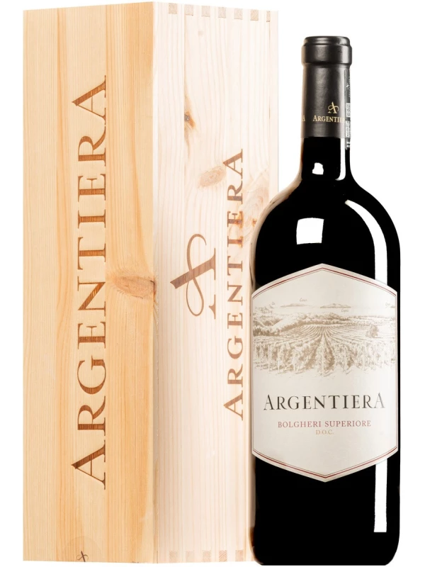 Argentiera, Bolgheri Superiore DOC, wooden box