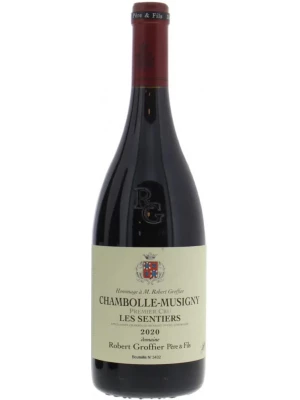 Вино Domaine Robert Groffier Pere & Fils, Chambolle-Musigny 1er Cru Les Sentiers AOC 2020, 0.75 л