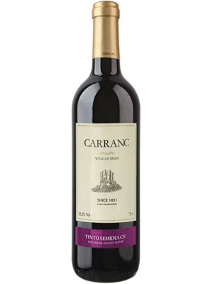 Вино Carranc Tinto Semidulce 0.75 л