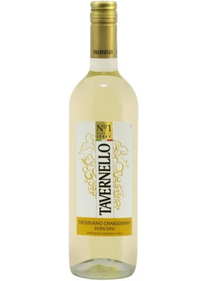 Вино Tavernello Trebbiano–Chardonnay, Rubicone IGT 2016, 0.75 л