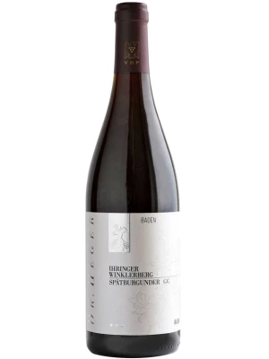 Вино Weinhaus Heger, Ihringer Winklerberg Spatburgunder GG 2012, 0.75 л
