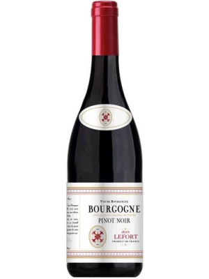 Вино Jean Lefort, Bourgogne Pinot Noir AOP 2018, 0.75 л