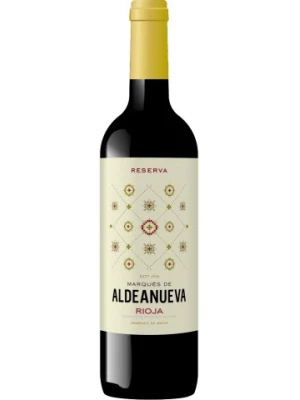 Вино Marques de Aldeanueva Reserva, Rioja DOC 2017, 0.75 л