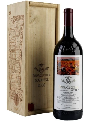 Вино Ribera del Duero DO, Vega Sicilia Unico, wooden box 2000, 1.5 л
