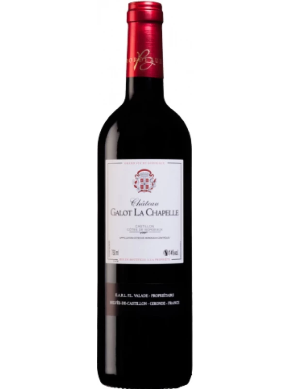 Chateau Galot La Chapelle, Castillon Cotes de Bordeaux AOC