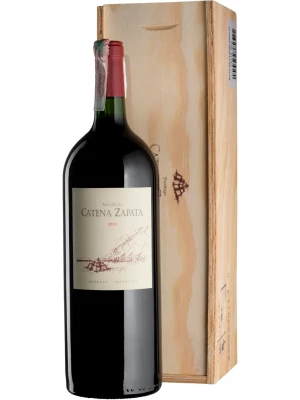 Вино Nicolas Catena Zapata, Mendoza, wooden box 2015, 1.5 л