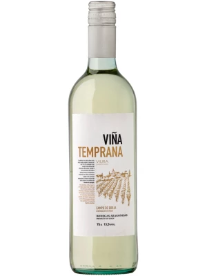 Вино Bodegas Aragonesas, Vina Temprana Viura 2021, 0.75 л