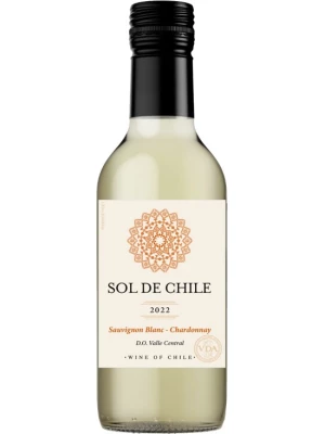 Вино Sol de Chile Sauvignon Blanc-Chardonnay, Valle Central DO 2022, 0.187 л