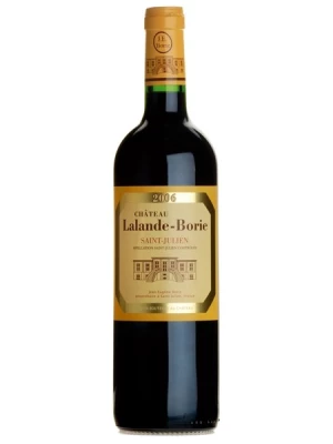 Вино Chateau Lalande Borie (Saint-Julien) AOC 2006, 0.75 л